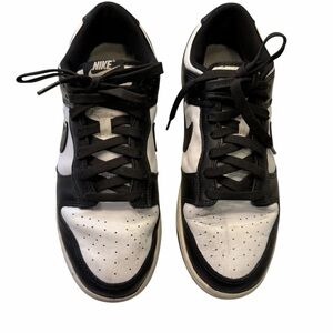 Nike Dunk Low Retro Mens 10.5 White Black Panda DD1391-100 Men's Sneakers